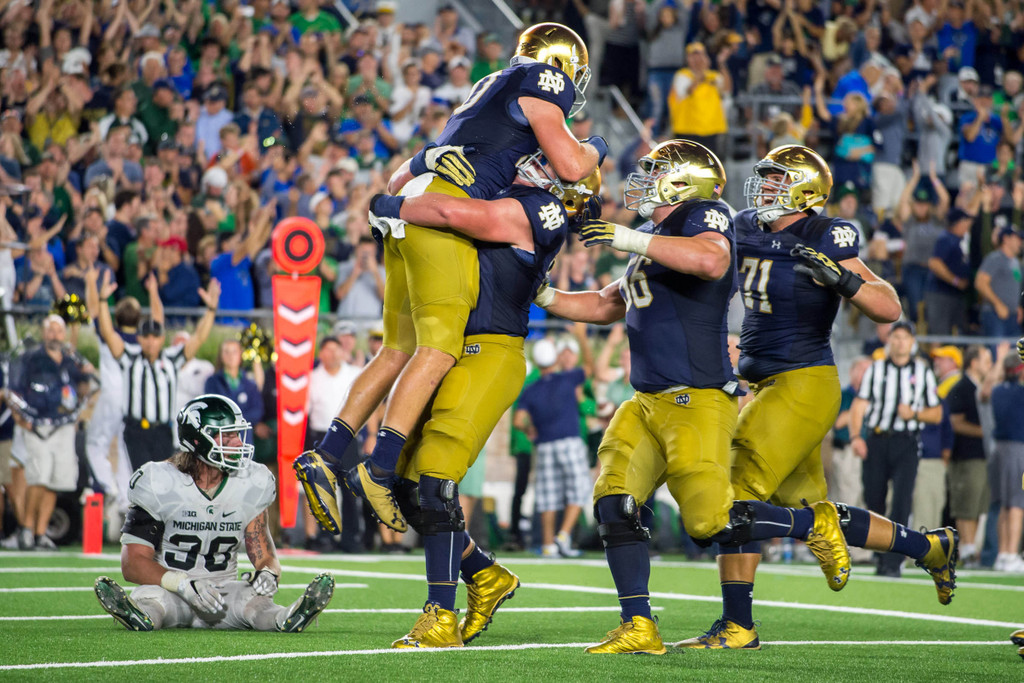Notre Dame vs. Michigan State: USATSI Gallery