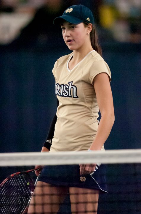 Freshman Quinn Gleason is 6-2 in singles play entering this weekend's matches against Baylor and Indiana