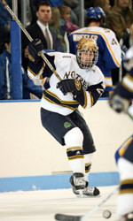 Irish Stun No. 1 Ranked Boston College, 7-1 Junior center Mark Van Guilder recorded his second career hat trick in Notre Dame's 7-1 win over No. 1 Boston College