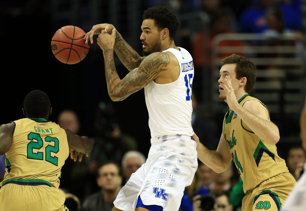 NCAA Men's Elite Eight: Notre Dame vs. Kentucky