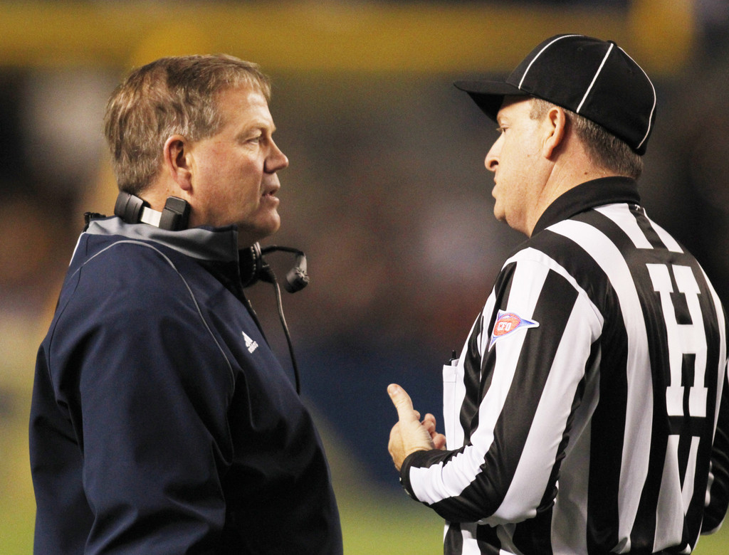 No. 24 Notre Dame Football vs. Pitt