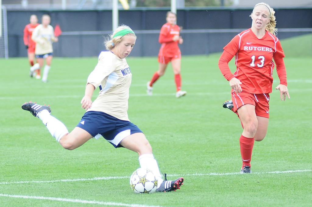 Notre Dame Women's Soccer vs Rutgers on 10-07-2012