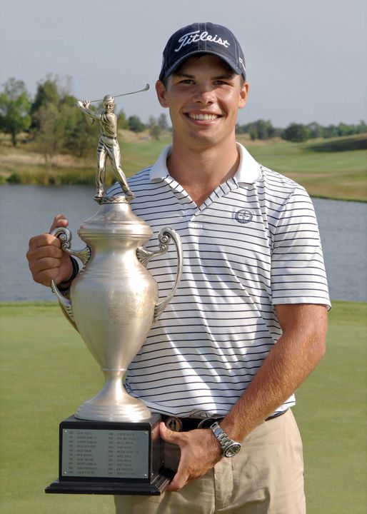 Max Scodro won the 2012 Illinois Open after a par on the fifth playoff hole.