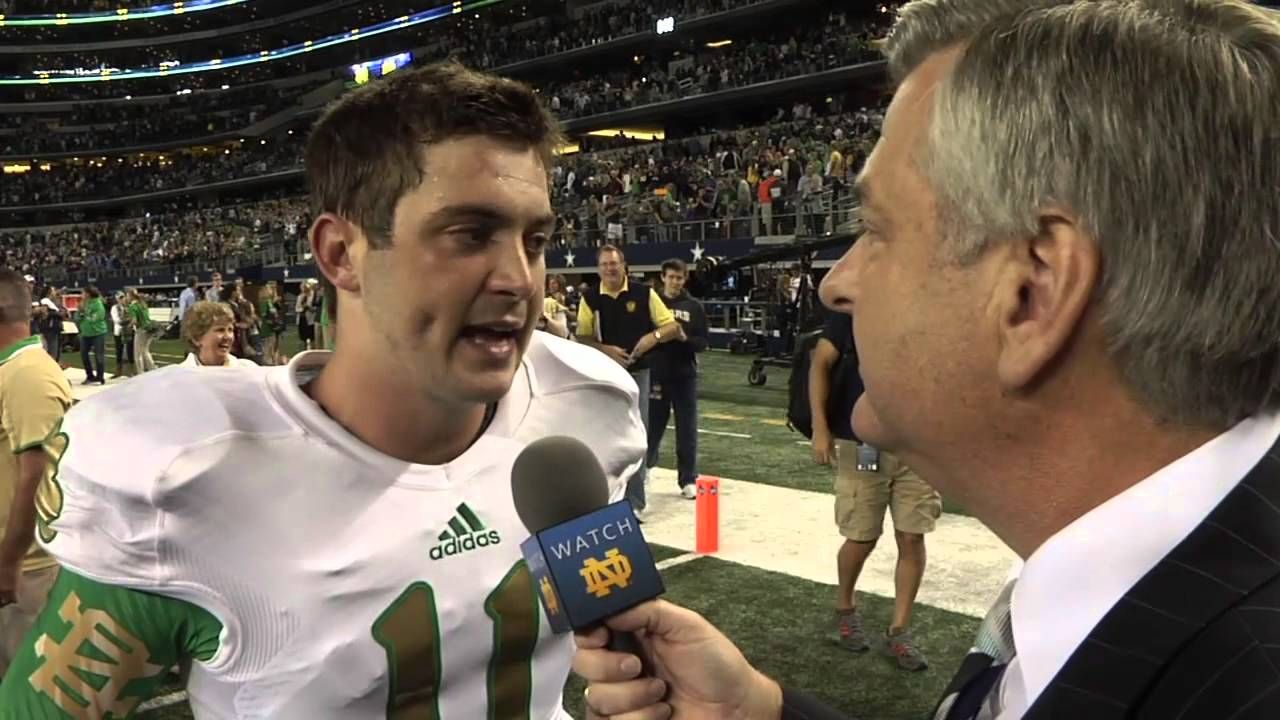 Tommy Rees Arizona State On-Field Interview