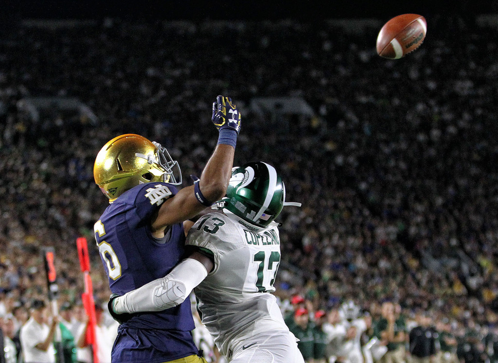 Notre Dame vs. Michigan State: USATSI Gallery