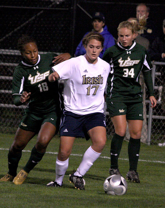 ND Women's Soccer vs. USF, 10/3/08