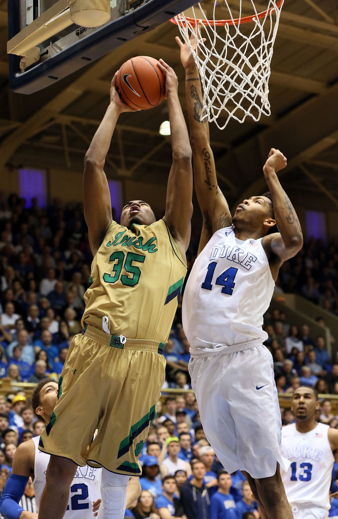 Notre Dame 95, No.9/6 Duke 91