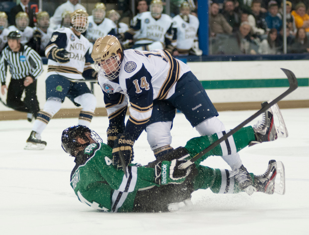 Notre Dame Men's Hockey vs North Dakota 11-23-2012