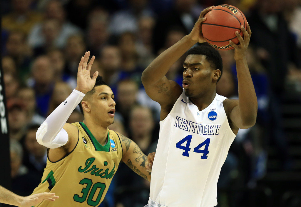 NCAA Men's Elite Eight: Notre Dame vs. Kentucky