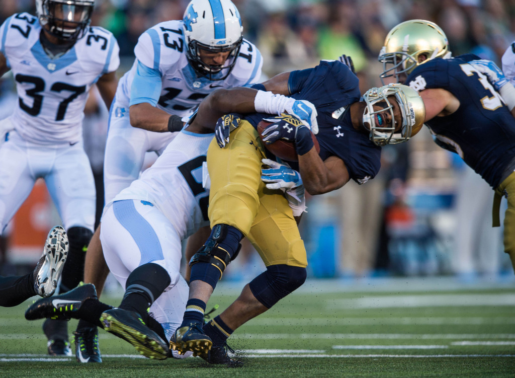 No. 6 Notre Dame Football vs. North Carolina