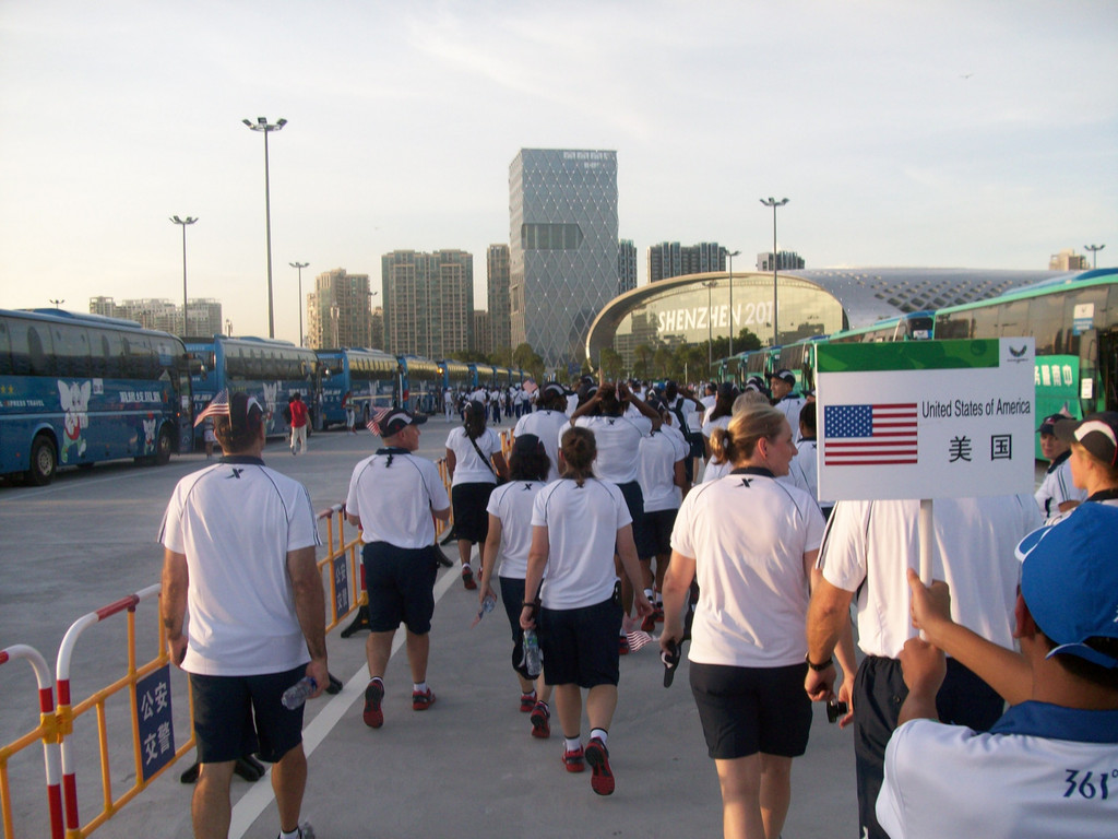Abromaitis and Team USA at the World University Games