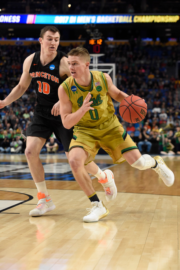 Notre Dame 60, Princeton 58