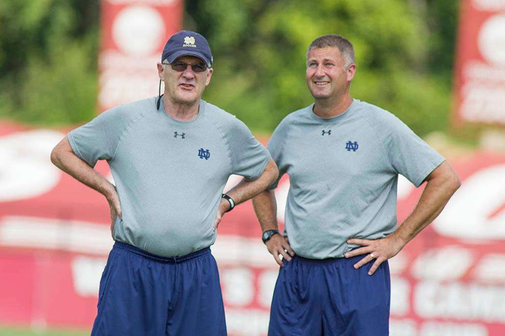 BJ Craig Named NSCAA Assistant Coach Of The Year During BJ Craig's seven seasons at Notre Dame the Irish have posted an 88-36-25 record, won the 2013 national championship and captured four conference titles.