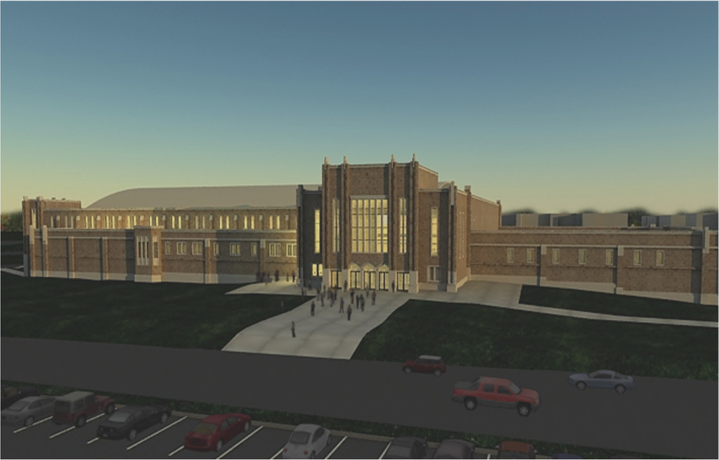 Compton Family Ice Arena Architectural Renderings