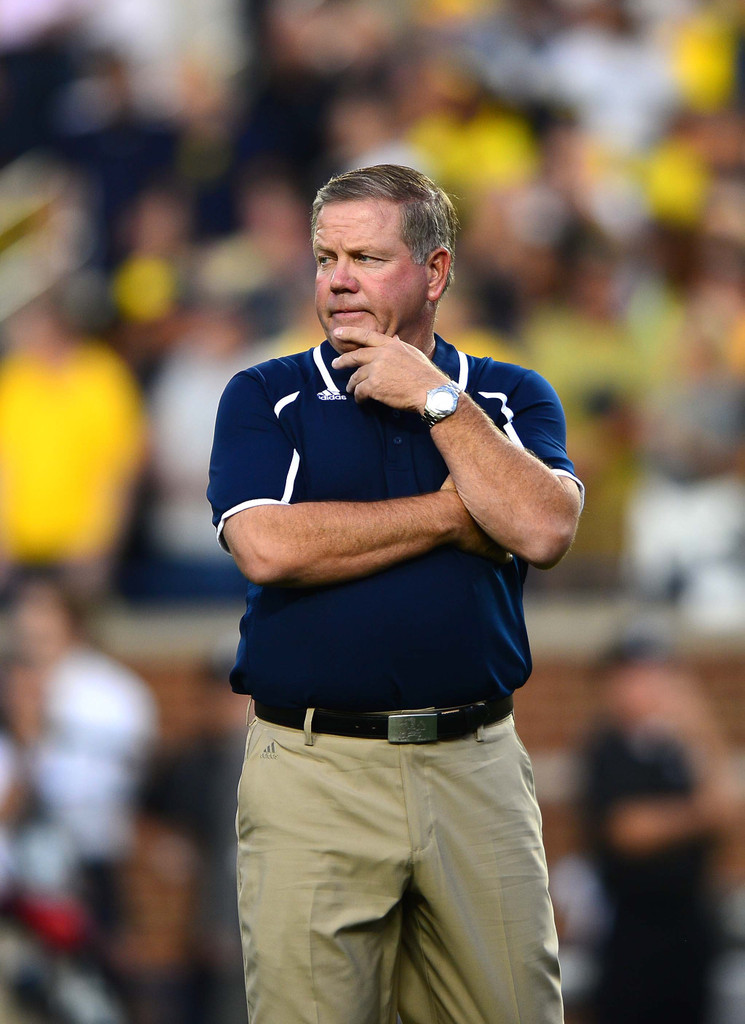 Notre Dame at Michigan (USATSI)