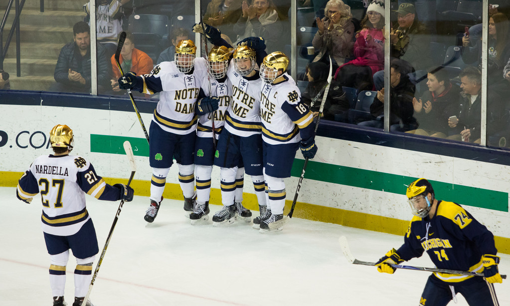 No. 1 Notre Dame Hockey vs. Michigan, Game 2