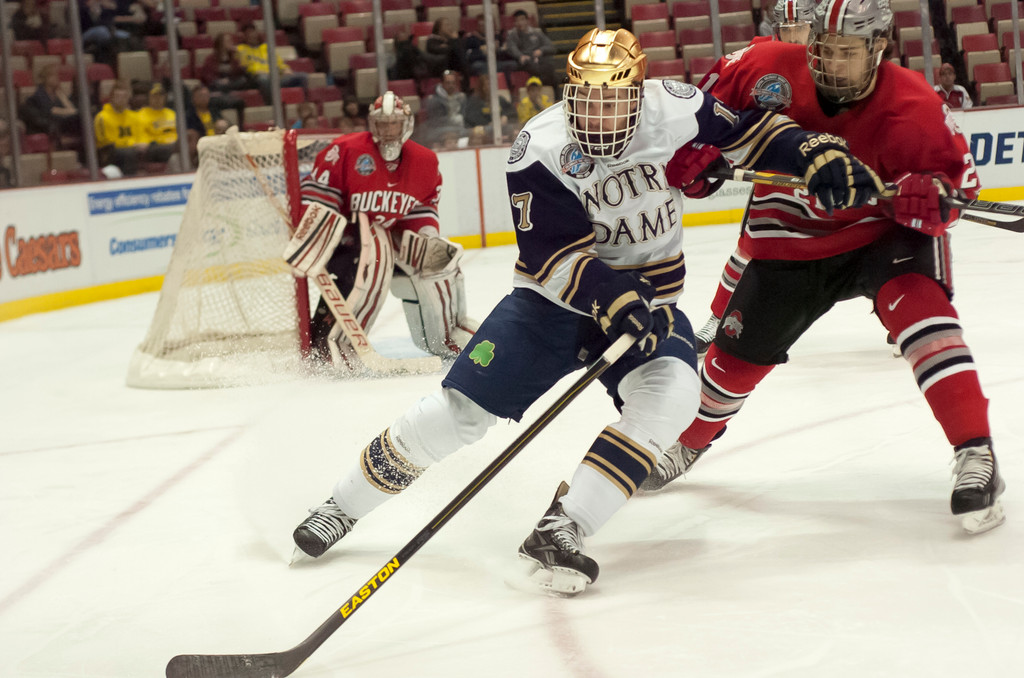Notre Dame Men's Ice Hockey v Ohio State on 03-23-2013