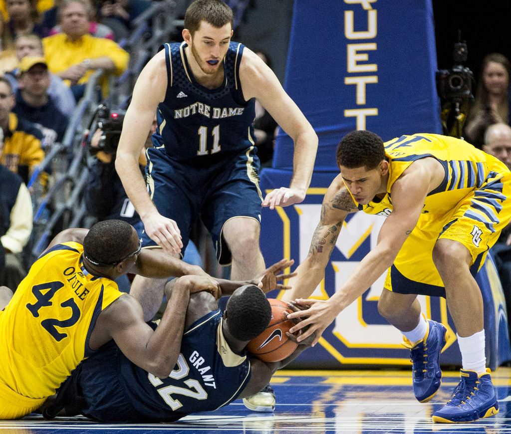 #21/20 Irish Drop Tight Fight to #22/22 Marquette, 72-64 (AP)