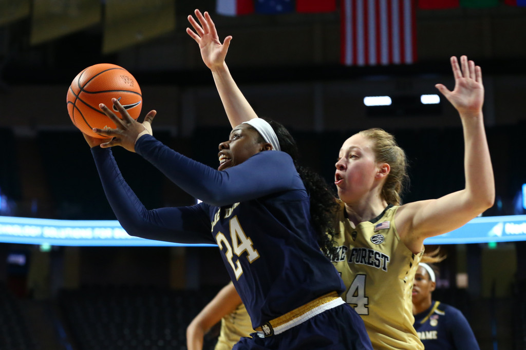 ND WBB vs. Wake Forest (USATSI)