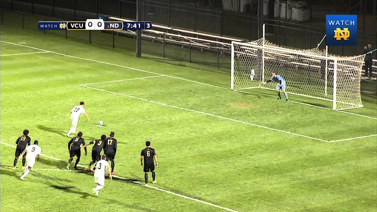 Notre Dame vs VCU Men's Soccer Highlights