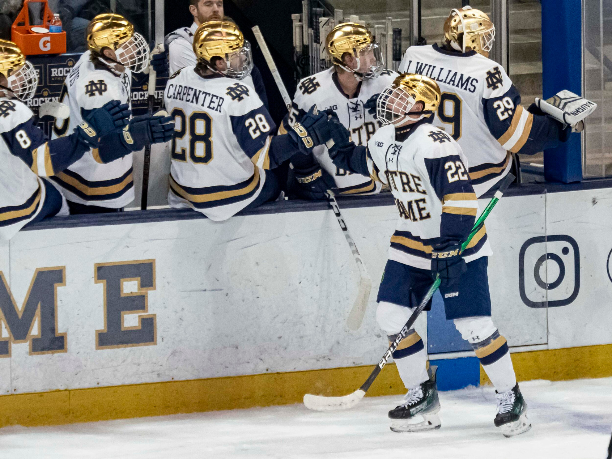 Knuble Hat Trick Fuels Irish Win Knuble Hat Trick Fuels Irish Win