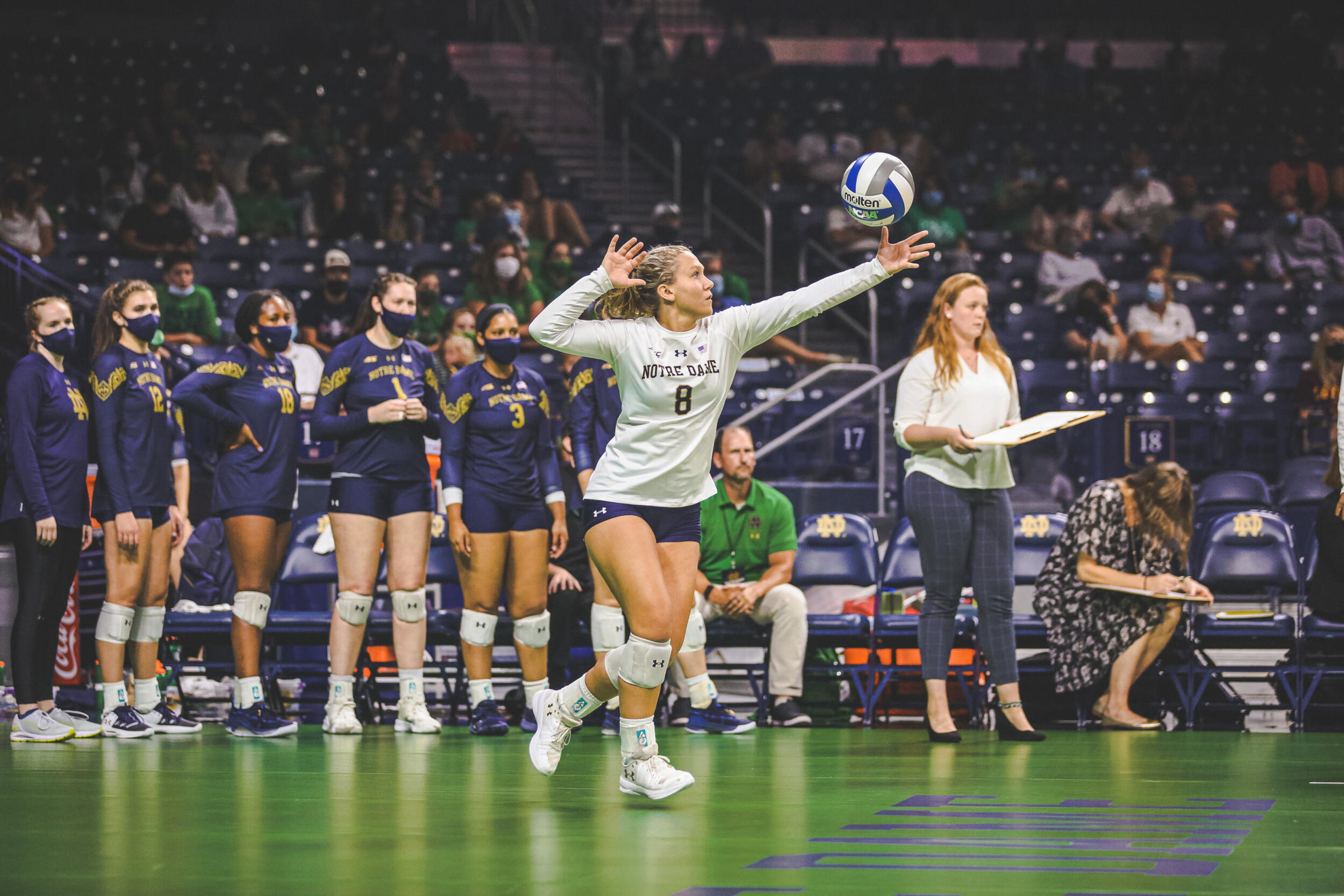 Irish Earn USMC-AVCA Team Academic Award Irish Earn USMC-AVCA Team Academic Award