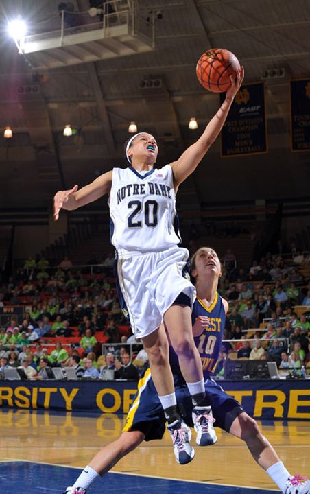 Senior guard/co-captain Ashley Barlow and the Fighting Irish will play on national or regional TV 11 times during the 2009-10 season, including six appearances on the ESPN family of networks.