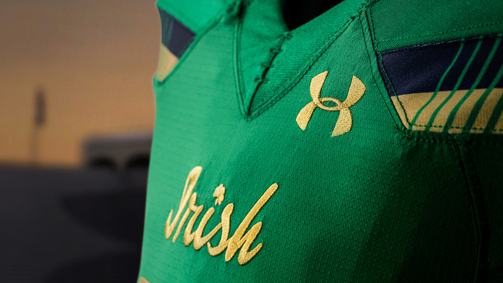 2015 Under Armour Shamrock Series Uniforms