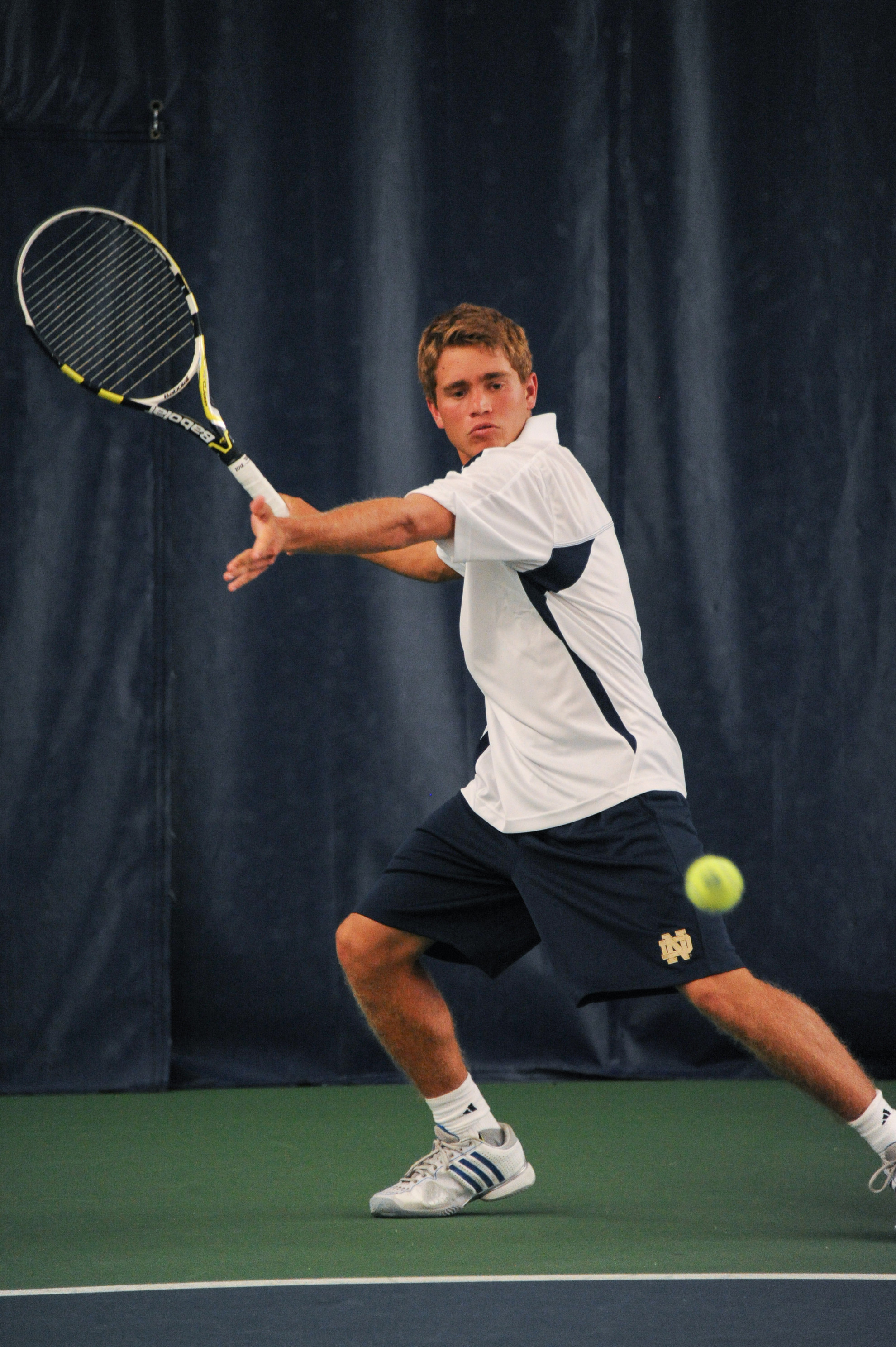 Men’s Tennis Travels U.S. For Weekend Tournaments Junior Kenneth Sabacinski