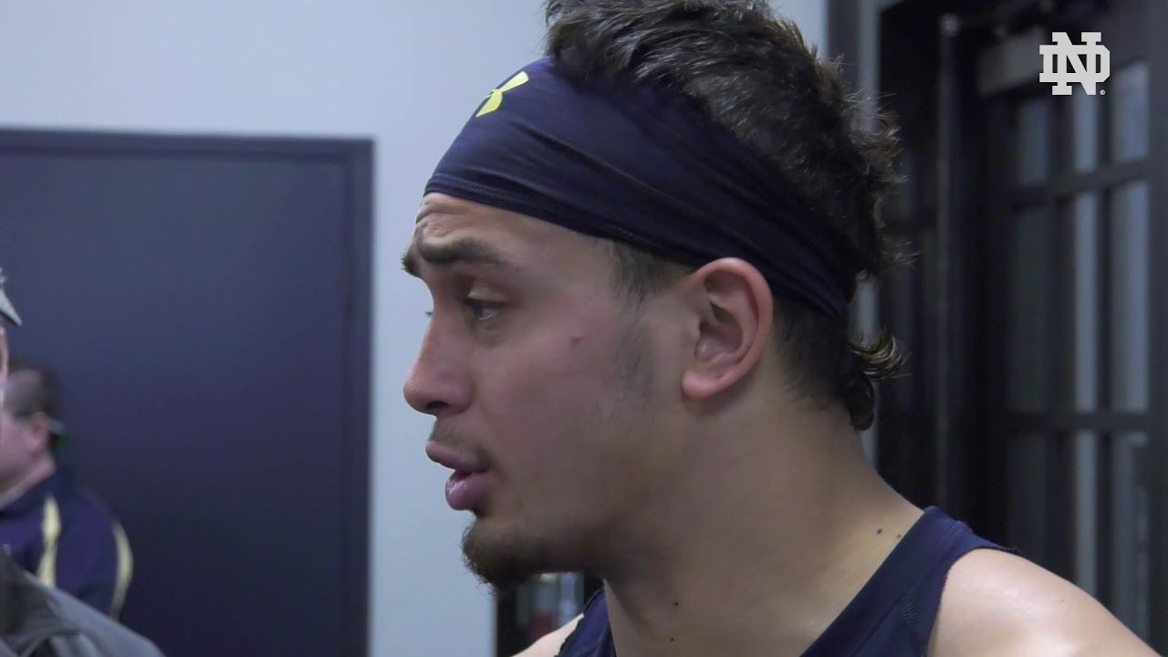 @NDFootball | Alohi Gilman Spring Practice Interview (2019)