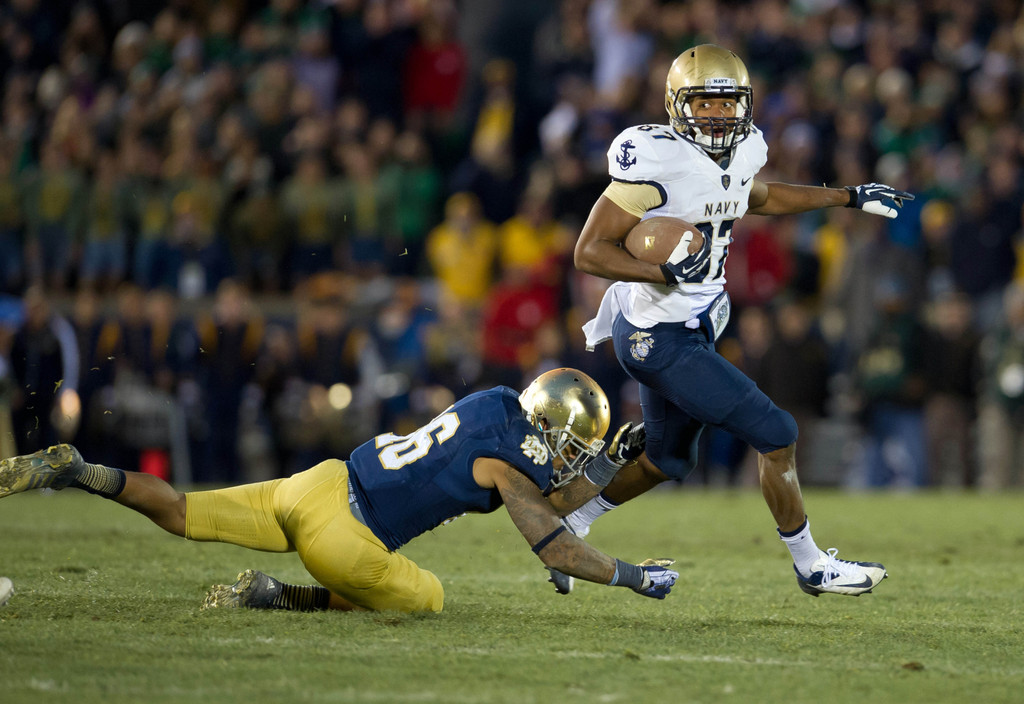 Notre Dame vs. Navy (USATSI)