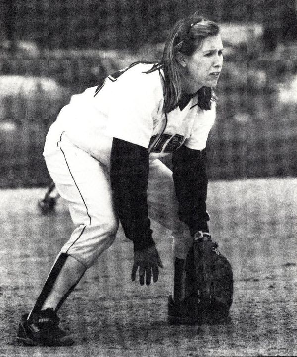 Cook played for the Fighting Irish softball team in 1991 and '92 at second base, shortstop and catcher