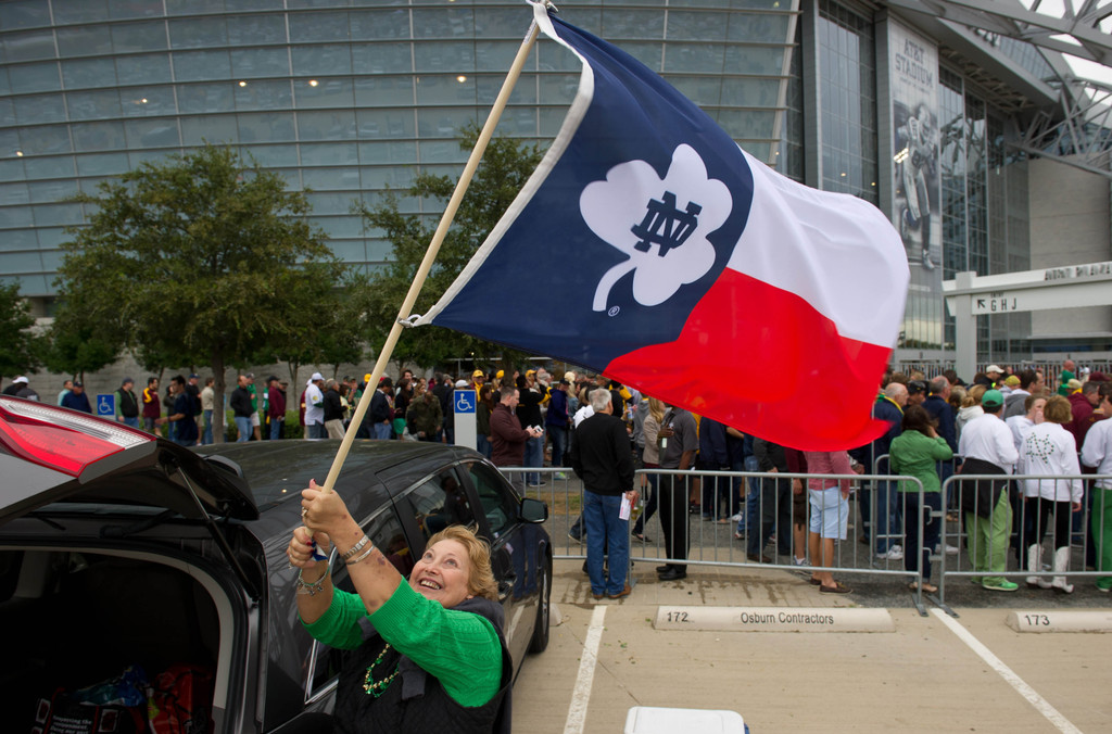 Notre Dame vs. #22/24 Arizona State (USATSI)