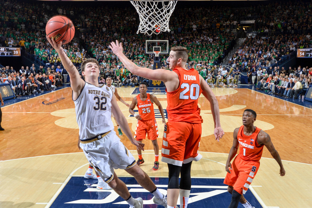 Notre Dame 84, Syracuse 66