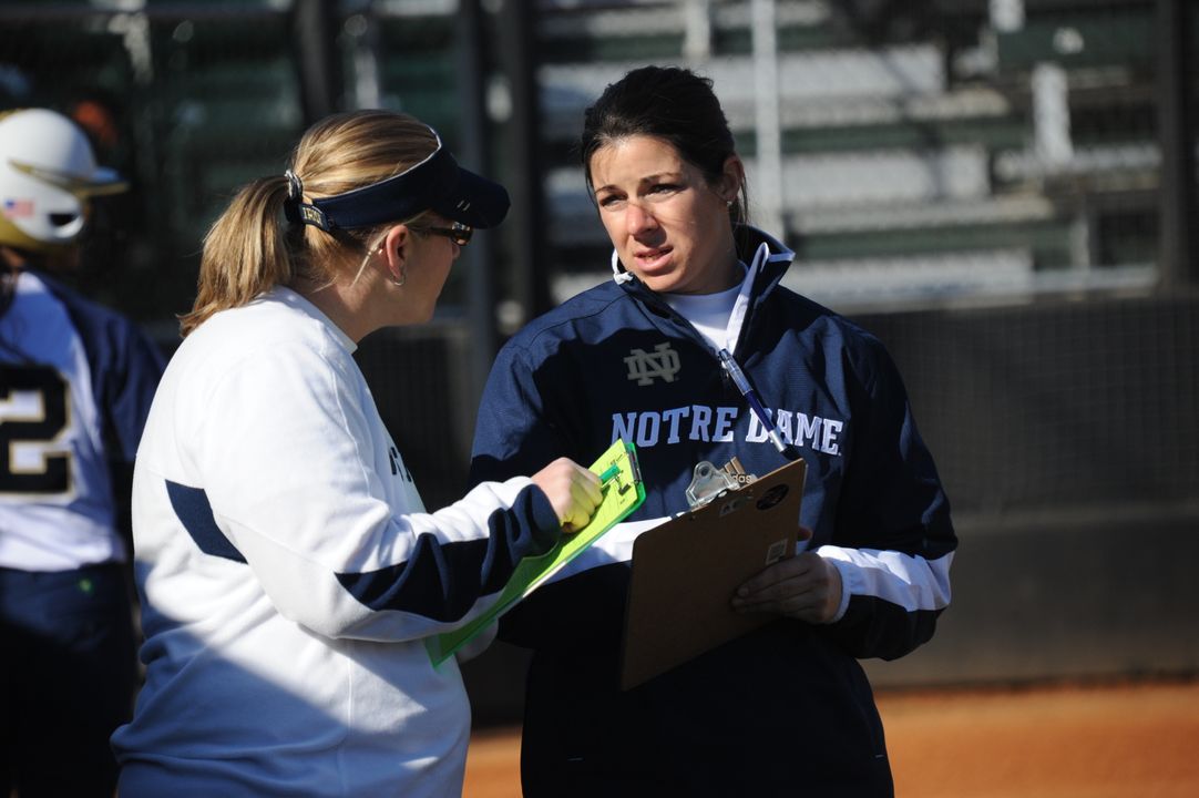 The Irish Softball Hitting Academy will be led by Notre Dame associate coaches Kris Ganeff and Lizzy Lemire