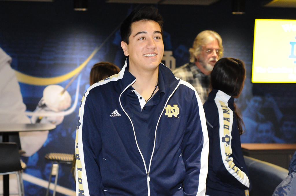 Notre Dame Fencing Dedication 10-20-2012