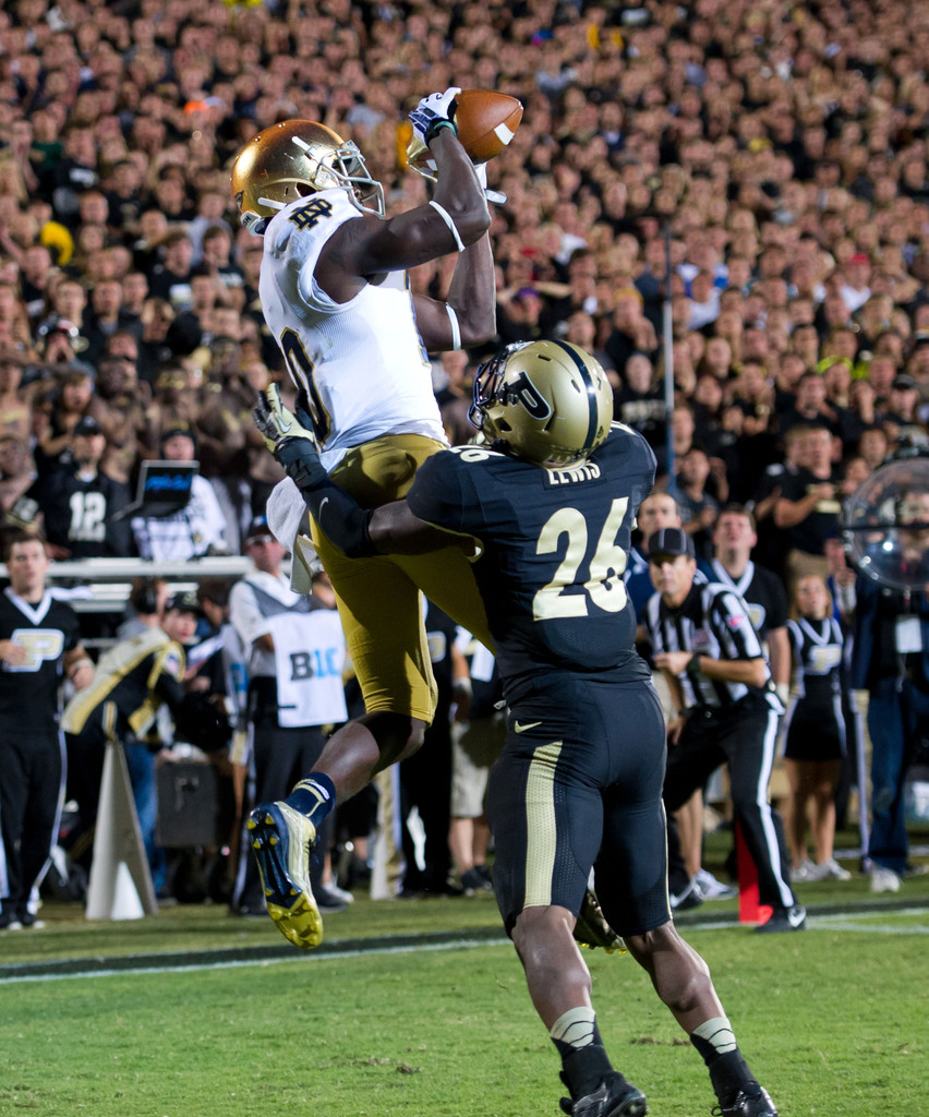 Notre Dame at Purdue (USATSI)