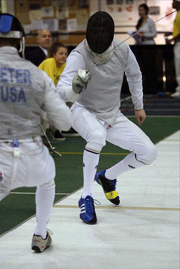 Fighting Irish Return To Action At The NYU Duals At last season's NYU Duals, Irish foilist Jakub Jedrkowiak captured a big win over Columbia's Scott Sugimoto.