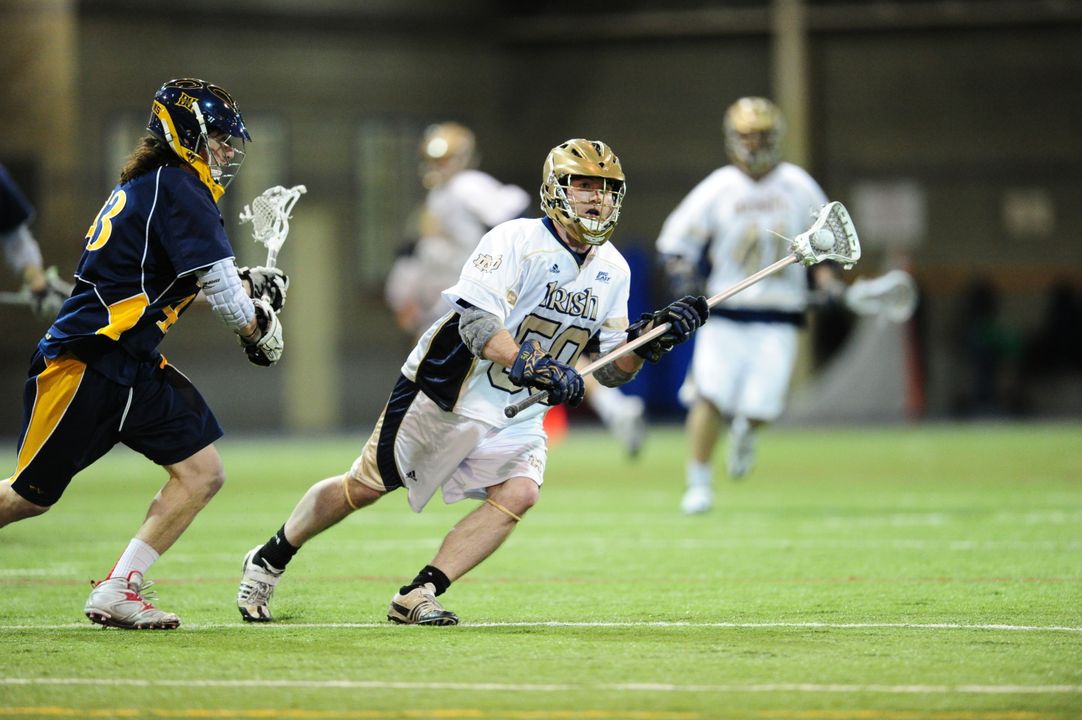 Andrew Irving was the first Notre Dame alum taken in the MLL Supplemental Draft.