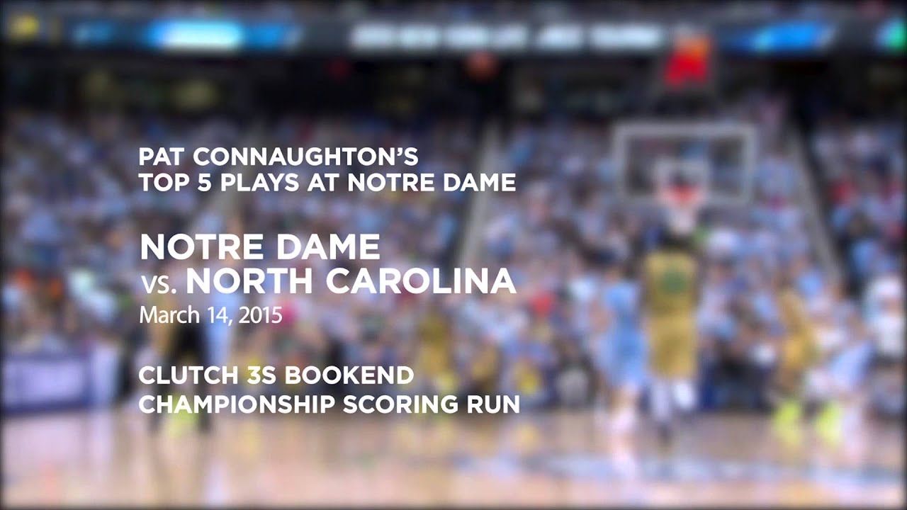 Pat Connaughton - Top Five Plays At Notre Dame