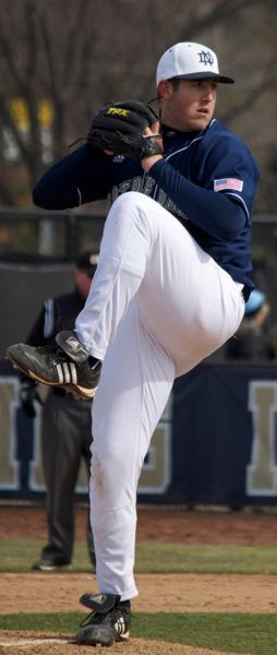 Rising sophomore Dan Slania is one of seven players in the New England Collegiate Baseball League.