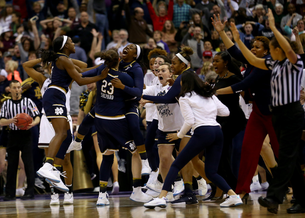 NCAA National Championship: ND WBB 61, Mississippi State 58 (USATSI)
