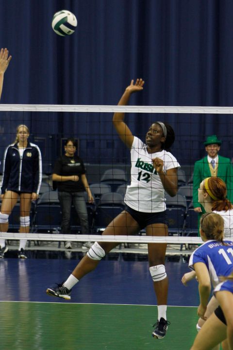 Sophomore Toni Alugbue earned a spot on the BIG EAST's Weekly Honor Roll Monday.