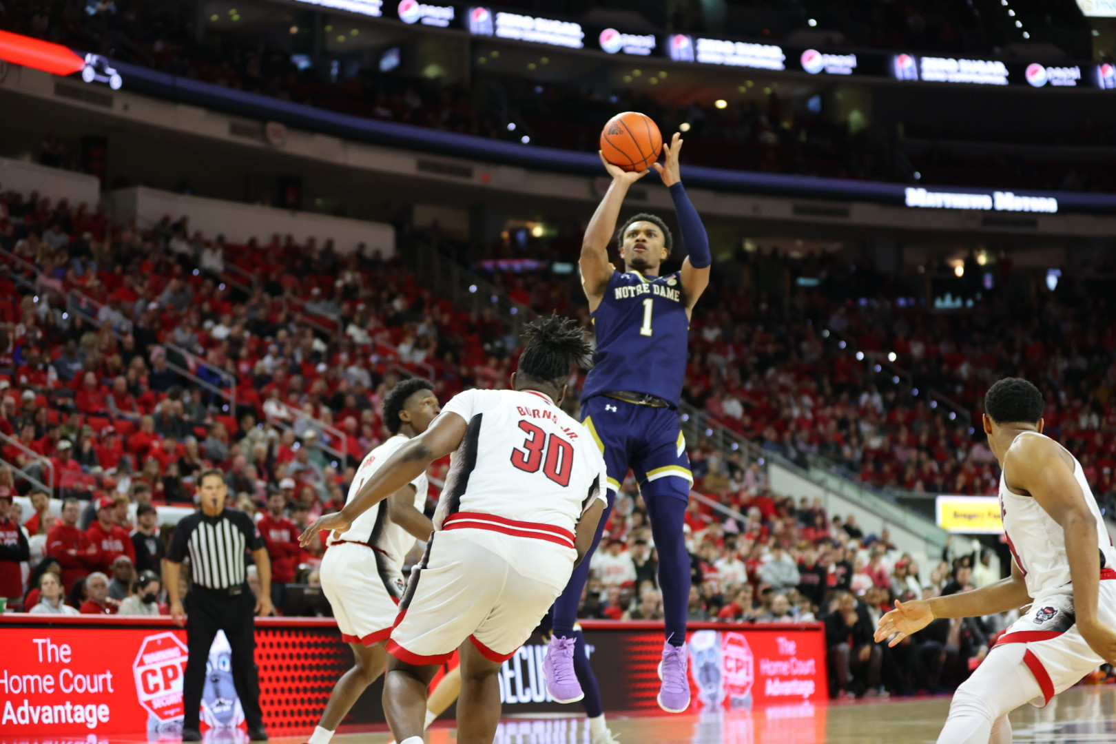 Irish Fall in Final Two Minutes, 85-82, at NC State Irish Fall in Final Two Minutes, 85-82, at NC State