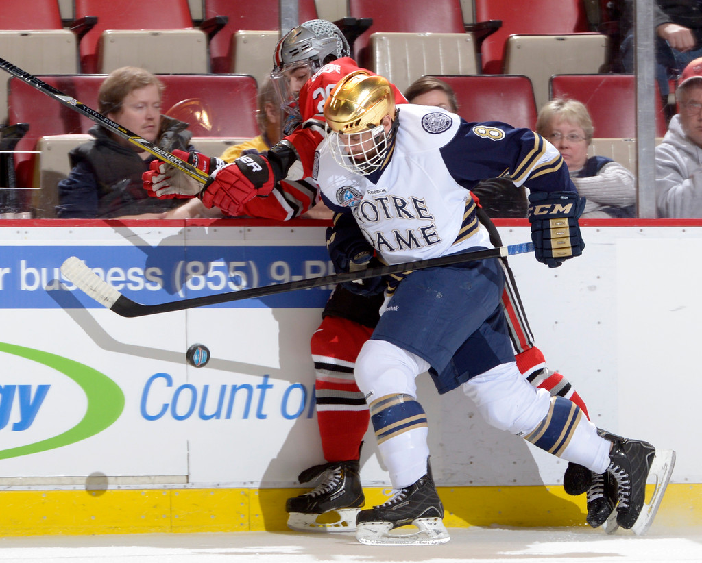 Notre Dame Men's Ice Hockey v Ohio State on 03-23-2013