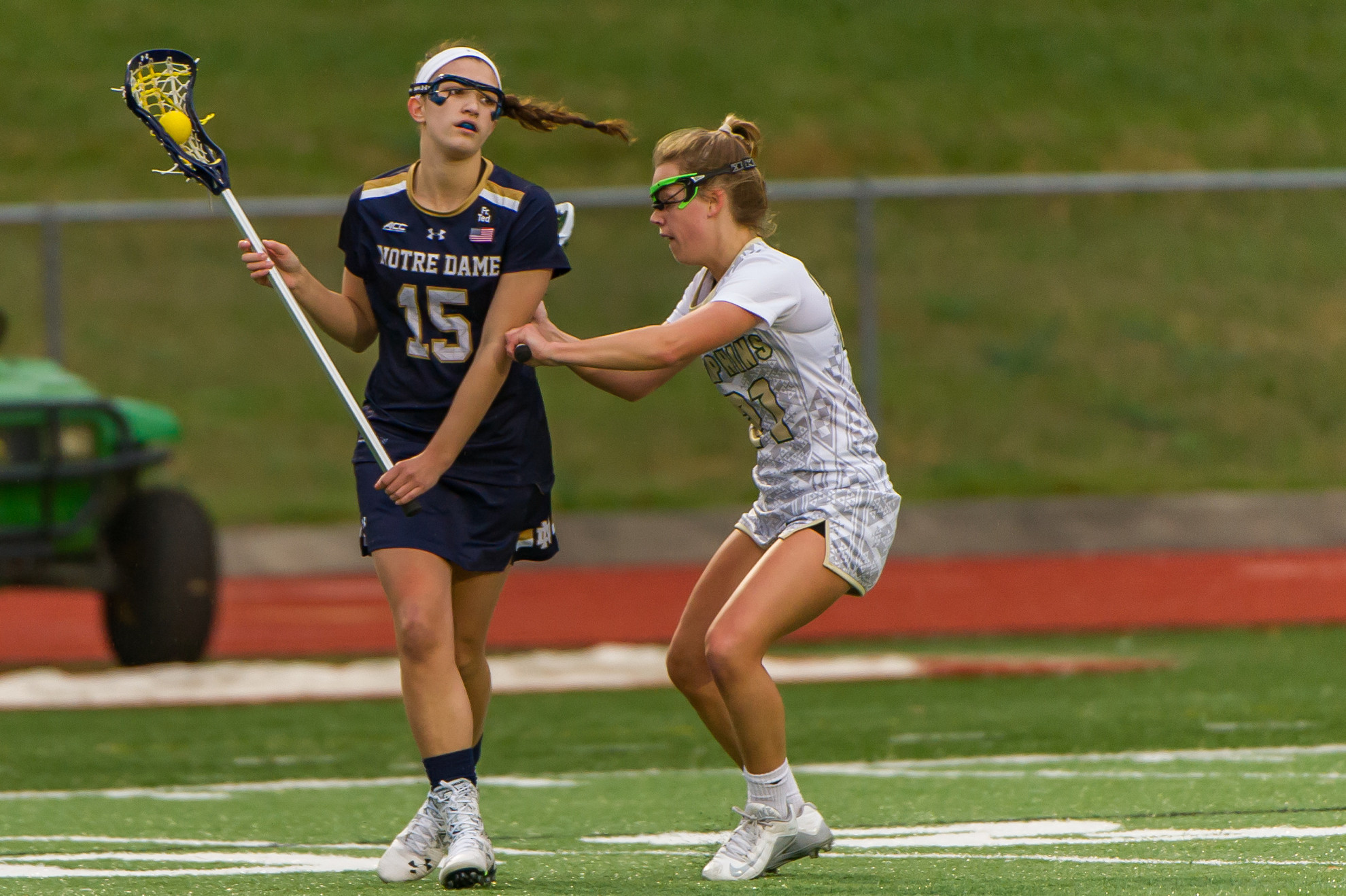 #7 Irish Earn Sweet Win at Jacksonville Cortney Fortunato led the Irish with four caused turnovers against the Dolphins in addition to her offensive outburst.