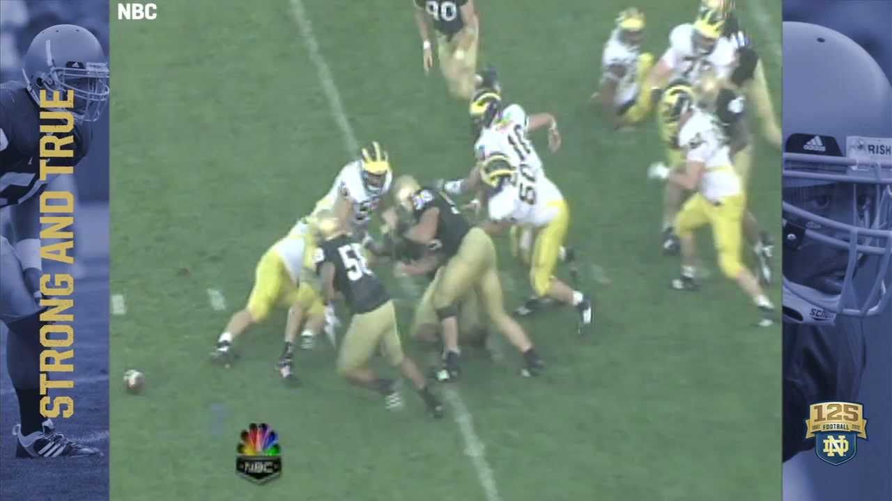 2008 vs. Michigan - 125 Years of Notre Dame Football - Moment #025