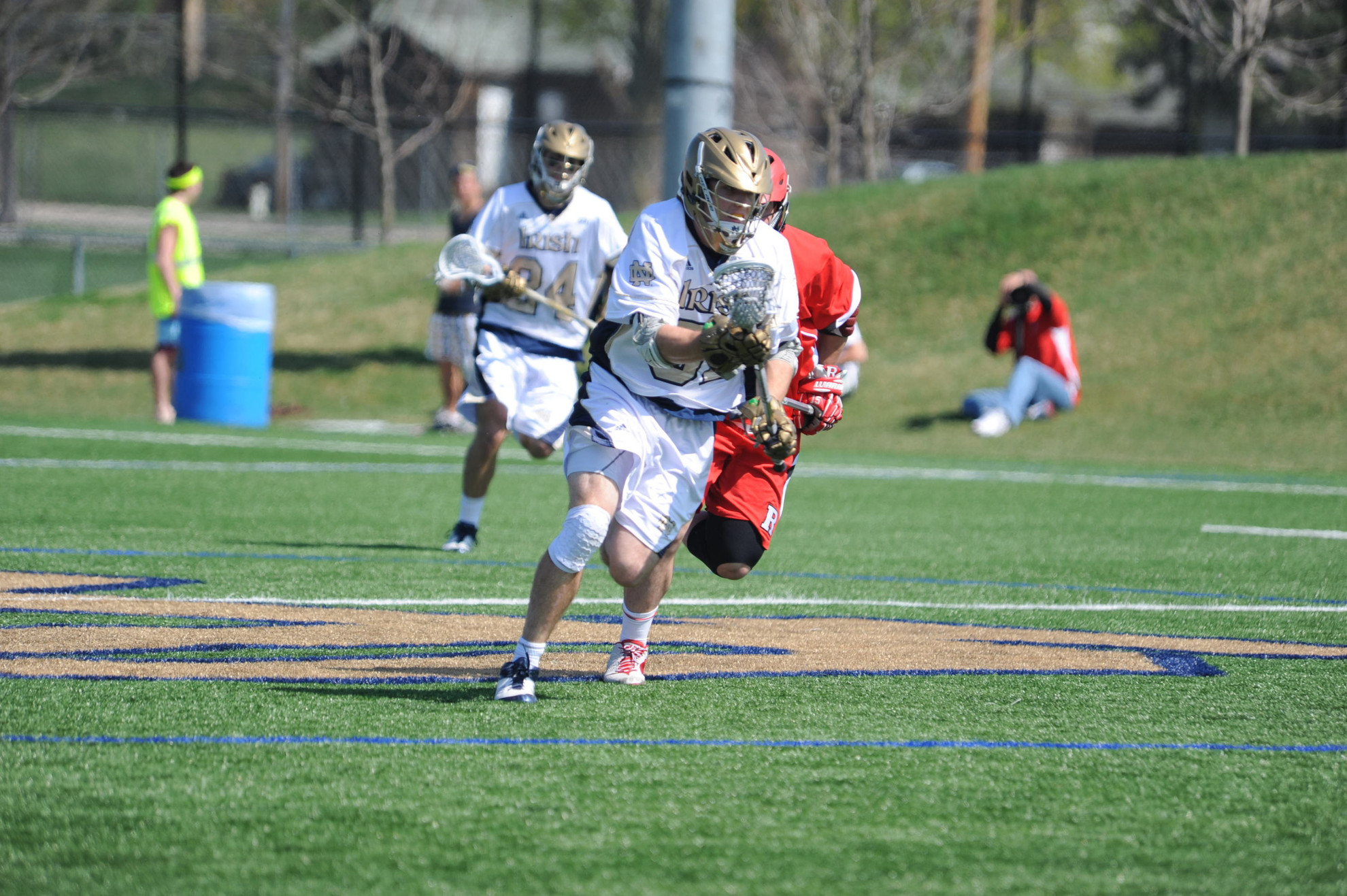#3 Notre Dame Plays Host To #8 Ohio State On Wednesday Liam O'Connor (M/FO) scored the goal that proved to be the game winner in last season's 8-7 victory at Ohio State.