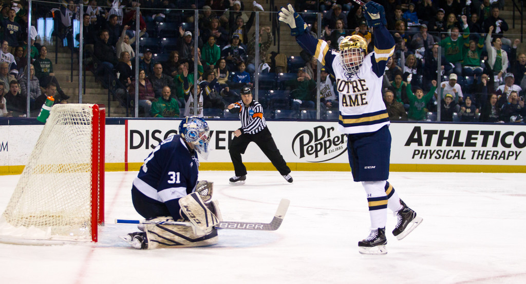 No. 1 Notre Dame Hockey vs. Penn State, Big Ten Tournament Semifinal