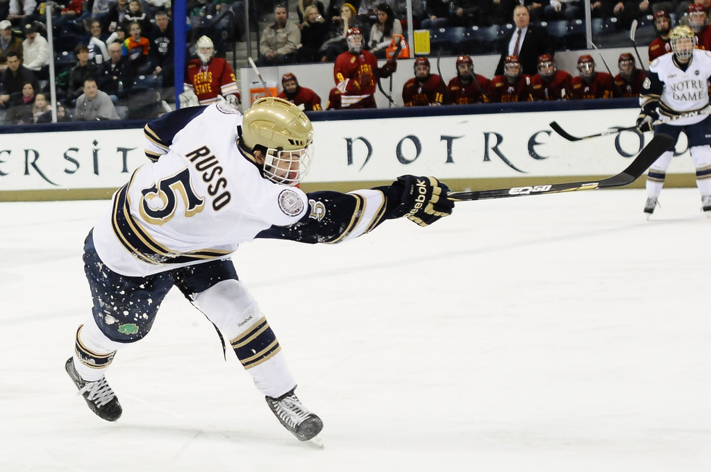 Notre Dame vs Ferris State on February 10th, 2012